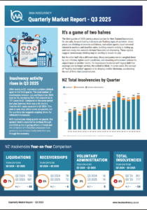 BWA Insolvency QMR Report on Insolvencies in NZ